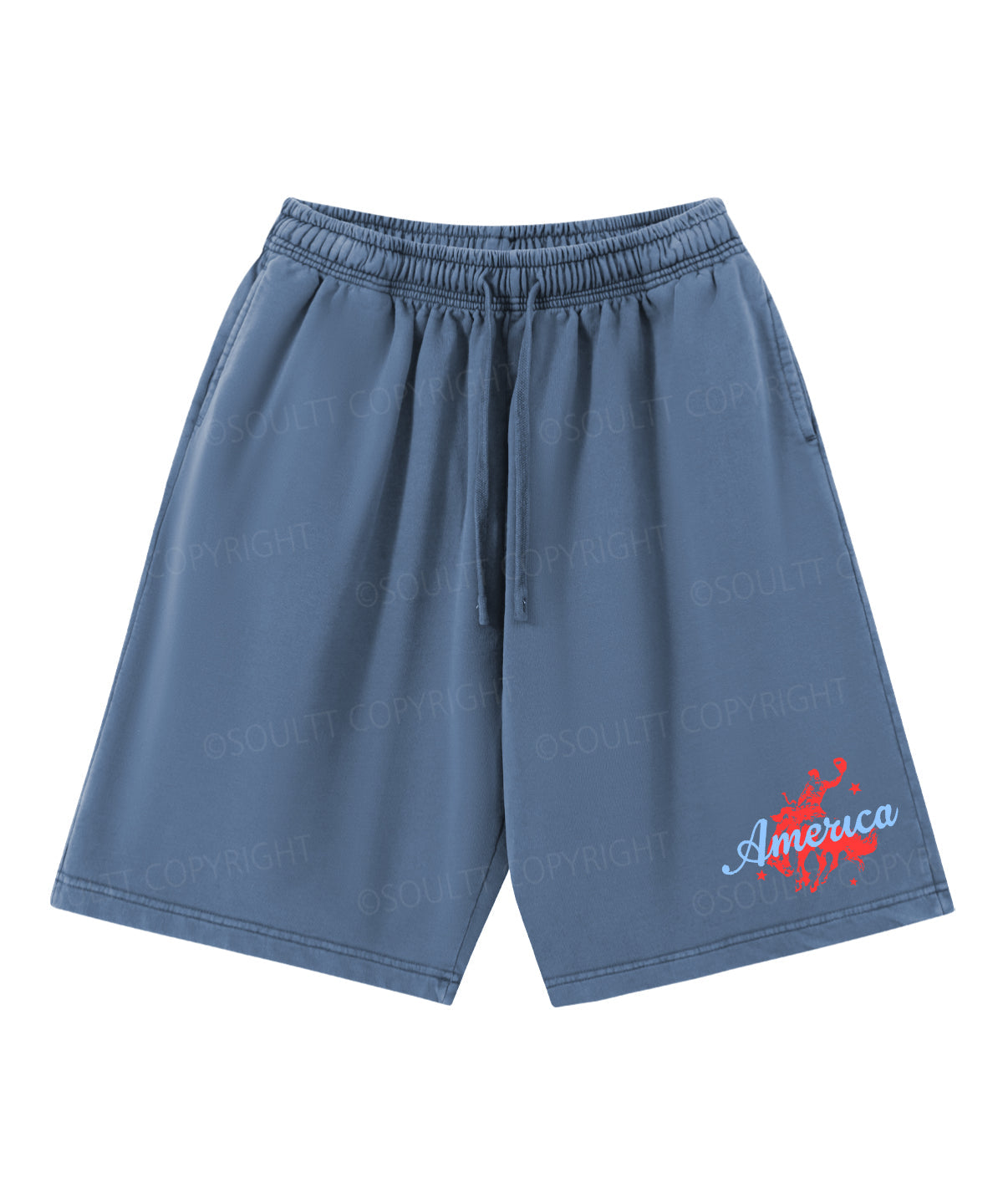 250 Years America Anniversary Double Sided Unisex Christian Washed T-Shirt & Shorts