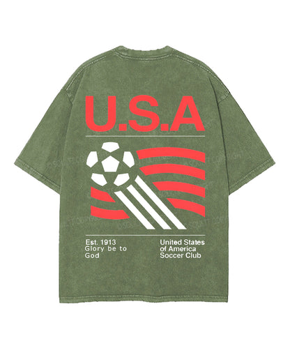 World Cup Double Sided Unisex Washed Christian T-shirt