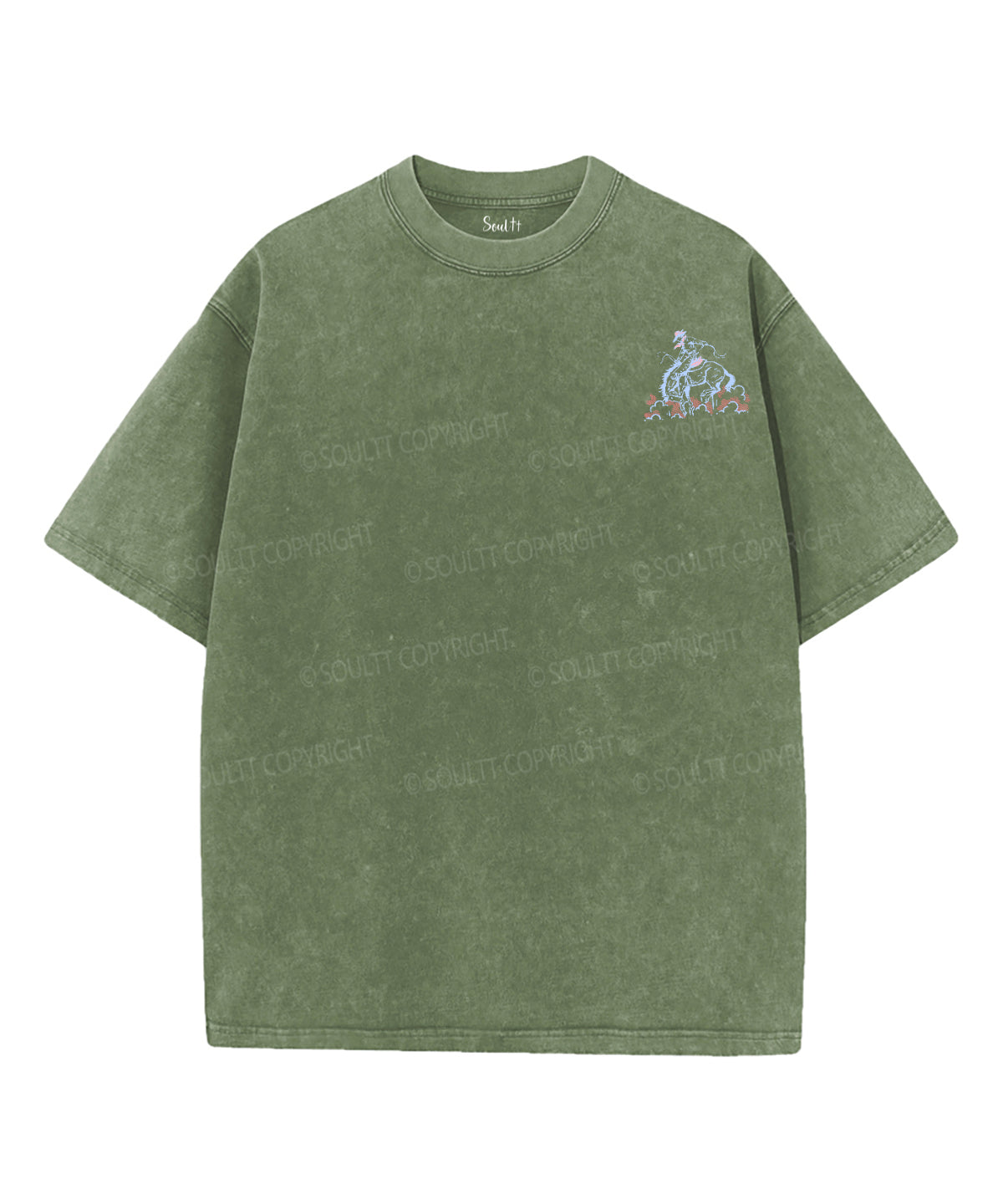 250 Years America Anniversary Double Sided Unisex Washed Christian T-shirt