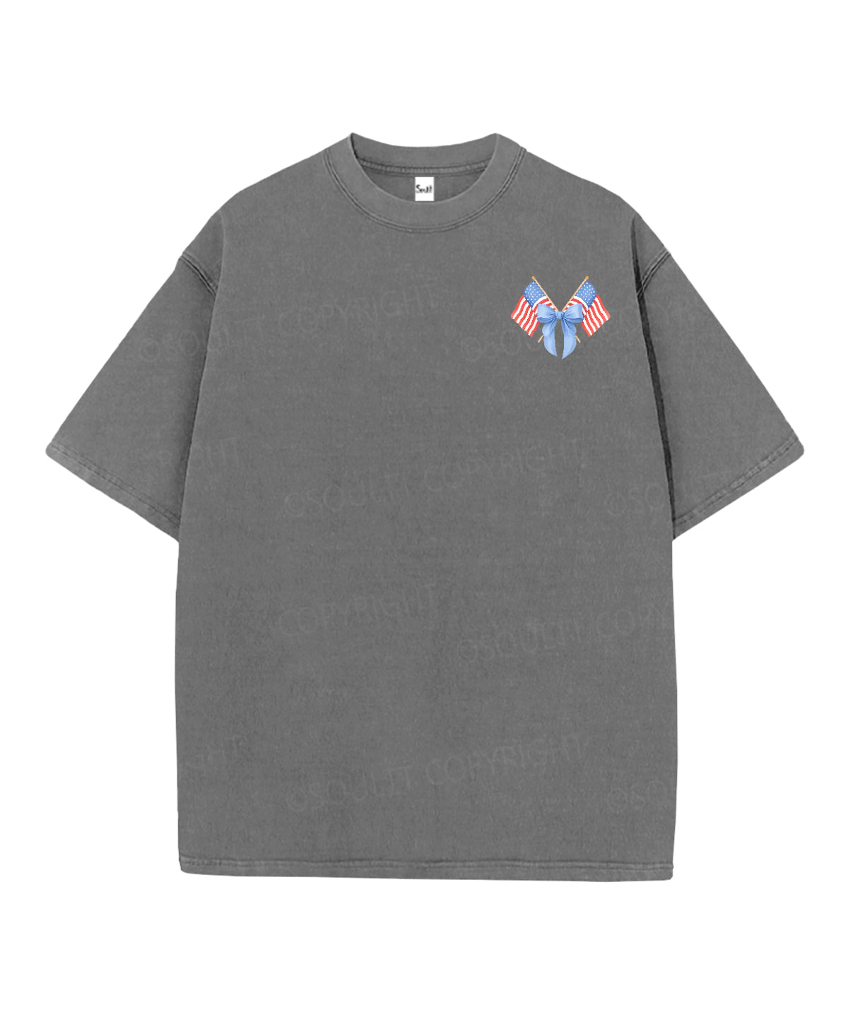 250 Years America Anniversary Double Sided Unisex Christian Washed T-Shirt & Shorts
