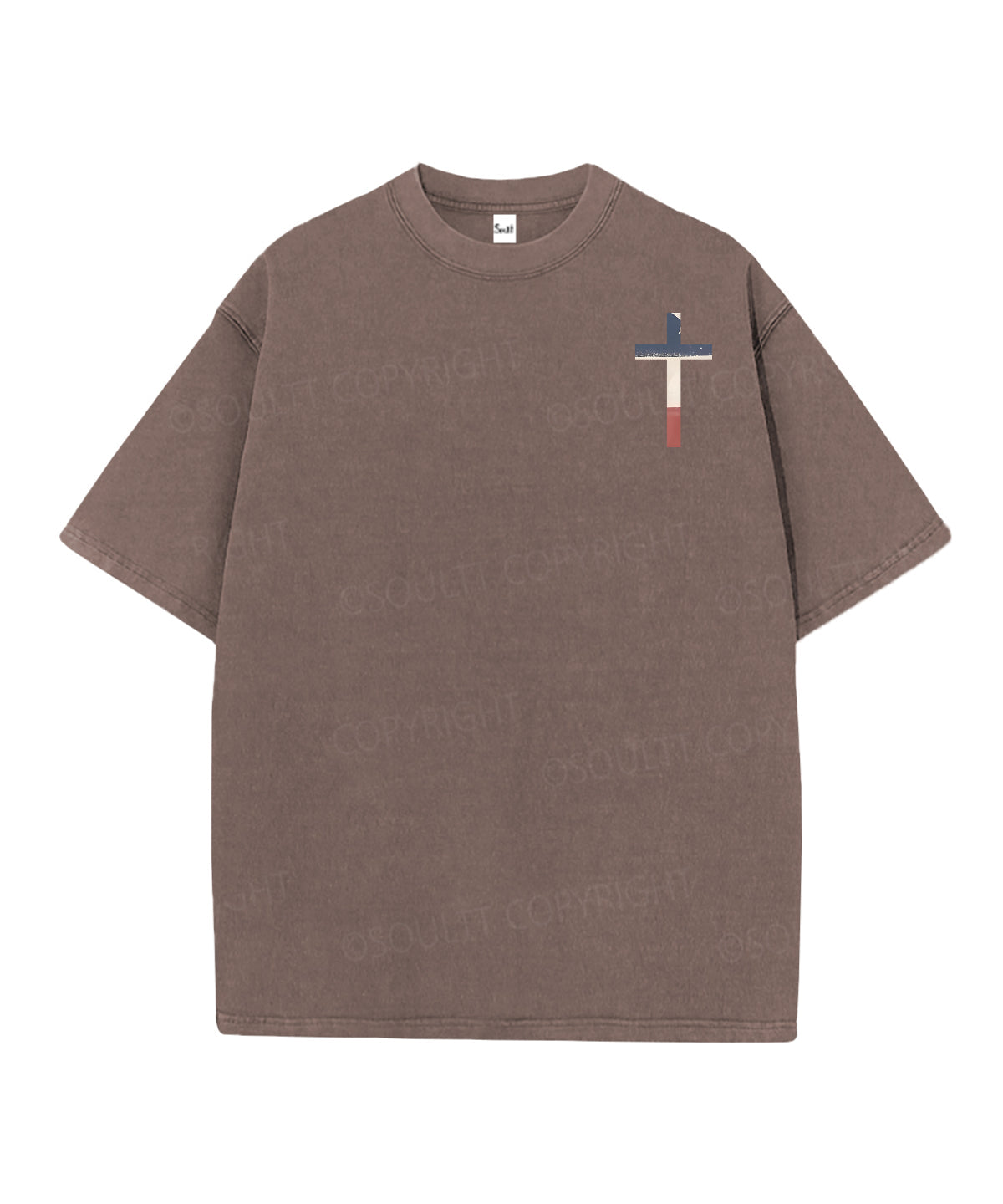 250 Years America Anniversary Double Sided Unisex Christian Washed T-Shirt & Shorts