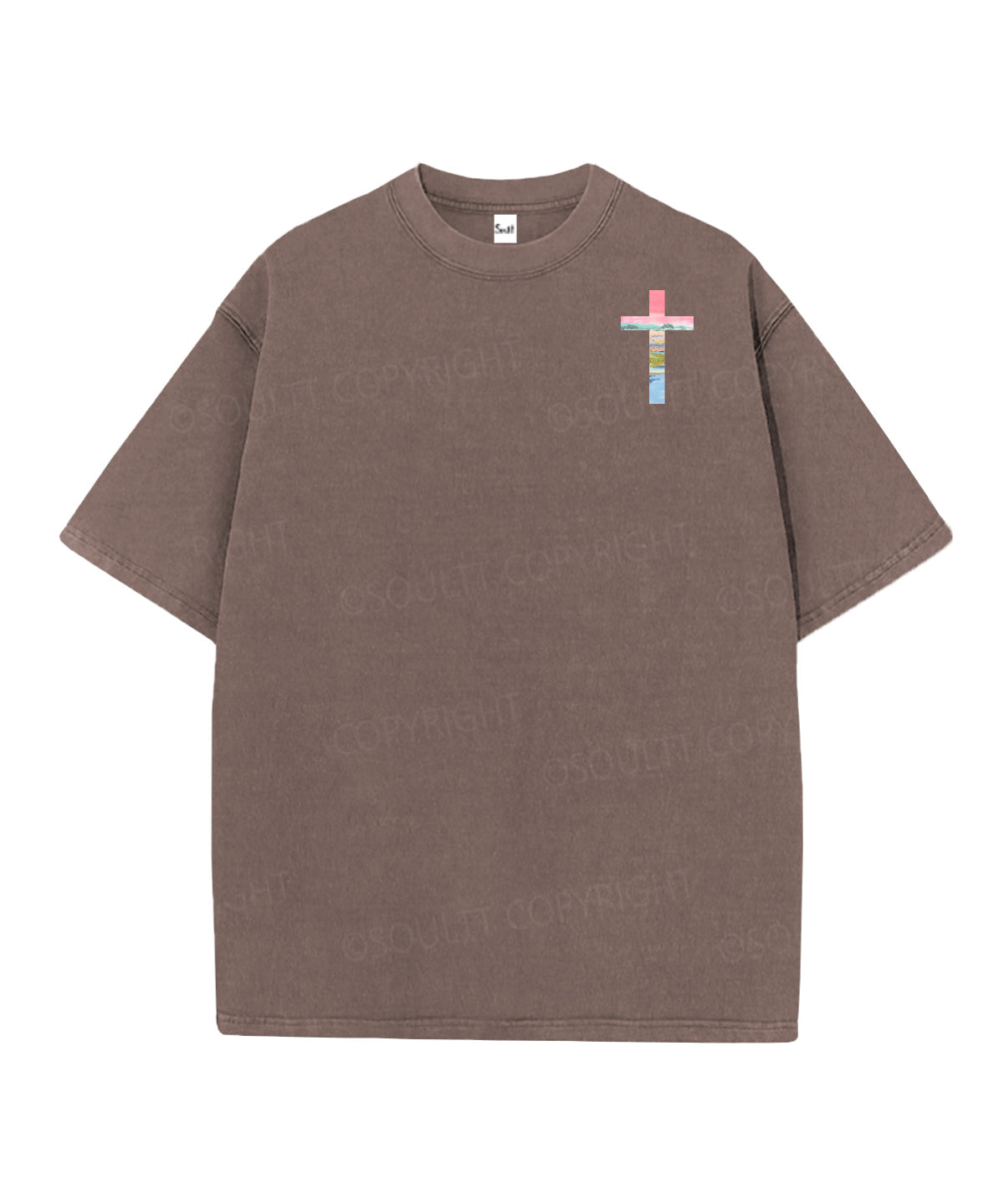 His Mercies Are New Every Morning Double Sided Unisex Christian Washed T-Shirt & Shorts