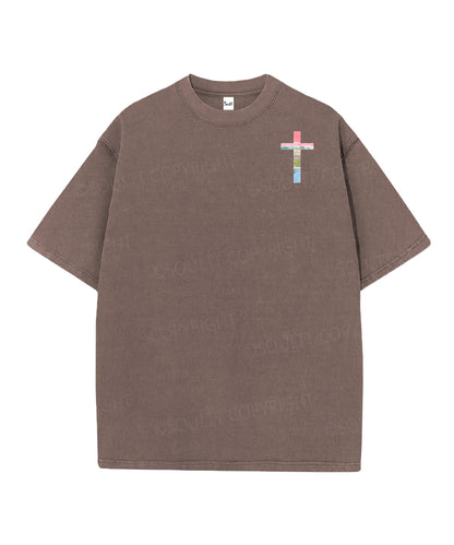 His Mercies Are New Every Morning Double Sided Unisex Christian Washed T-Shirt & Shorts