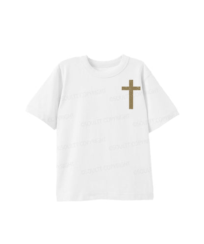Kids I Will Be With You Double Sided Cotton Christian T-shirt