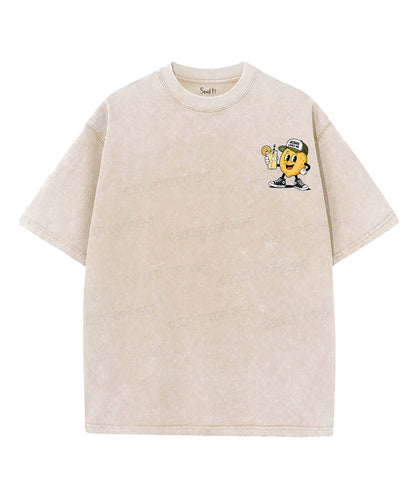 My Jesus Lemonade Double Sided Unisex Washed Christian T-shirt