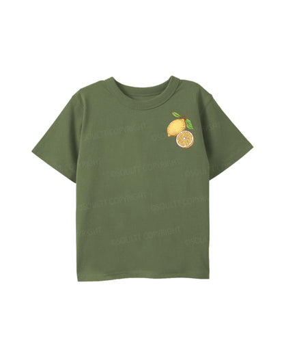 Kids Life Gave Me Some Lemons Double Sided Cotton Christian T-shirt