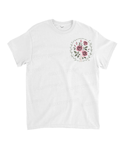 Abide Double Sided Unisex Cotton Christian T-Shirt