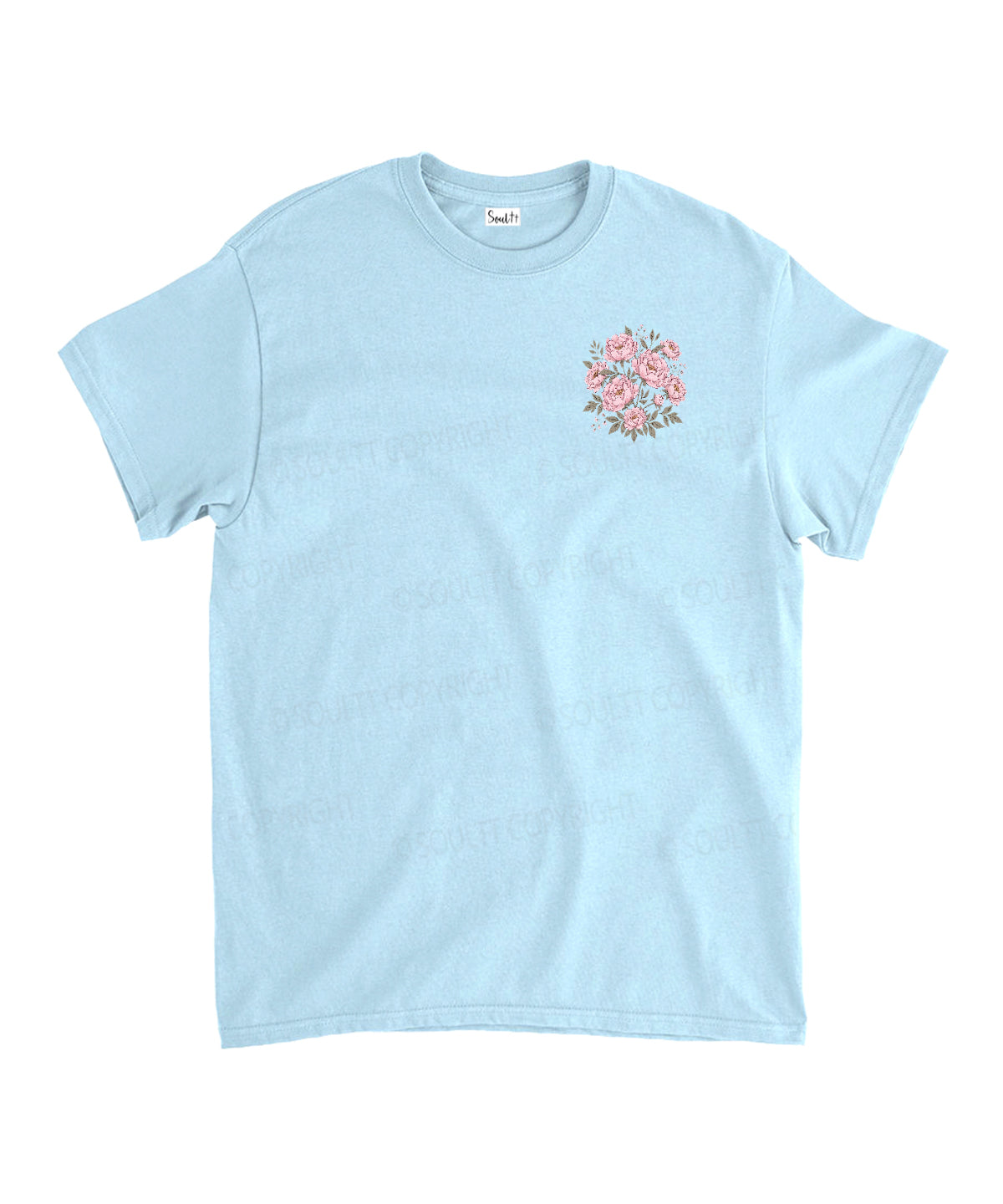 Rooted In Christ Double Sided Unisex Cotton Christian T-Shirt
