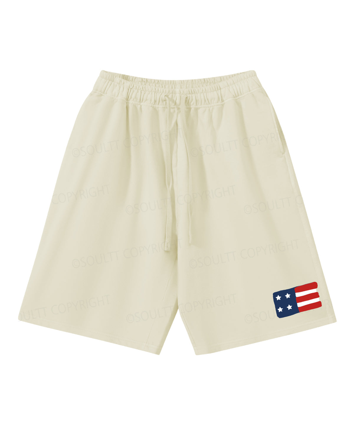 She Loves Jesus And America Too Double Sided Unisex Christian Washed T-Shirt & Shorts