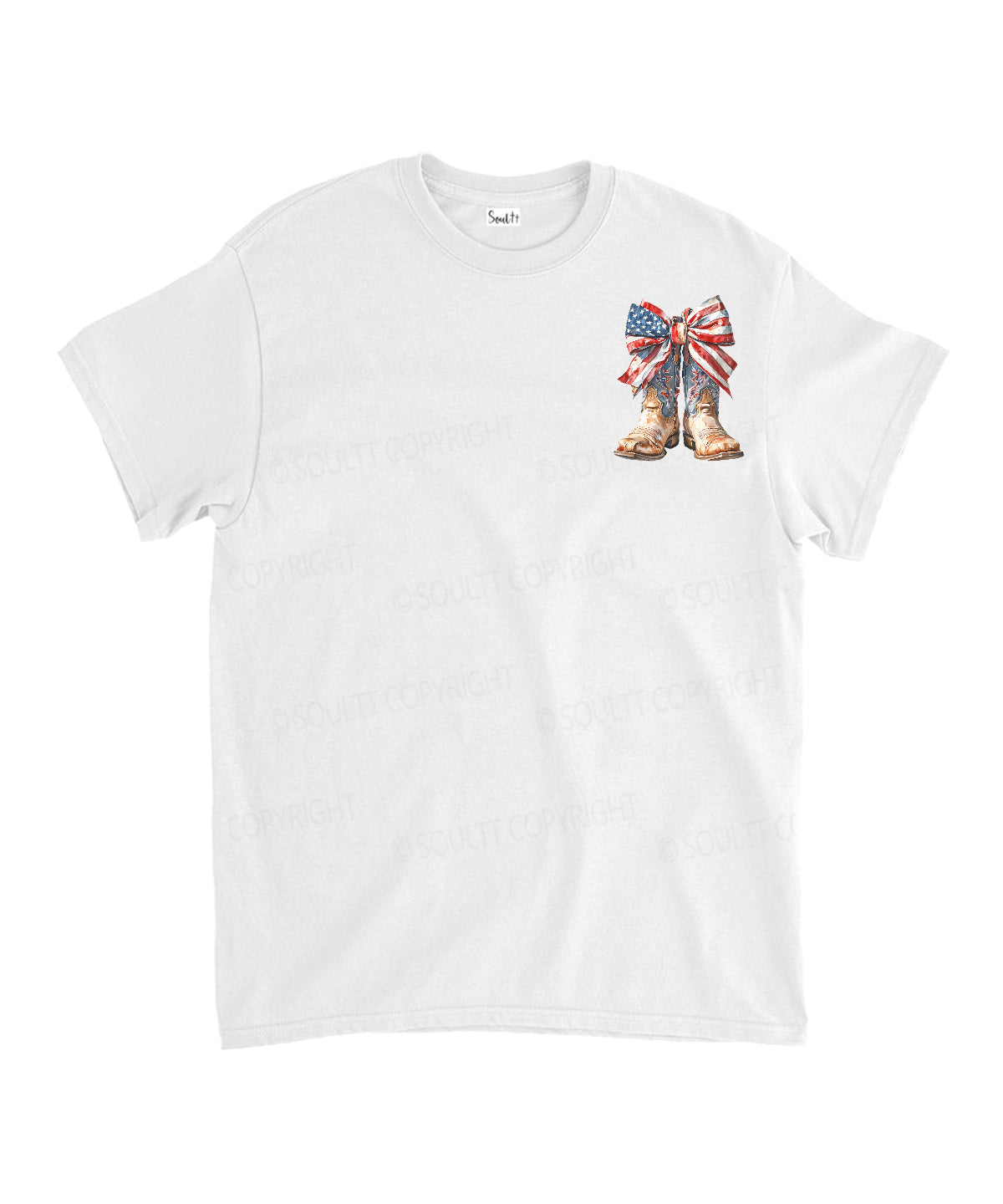 God Bless America Double Sided Unisex Cotton Christian T-Shirt