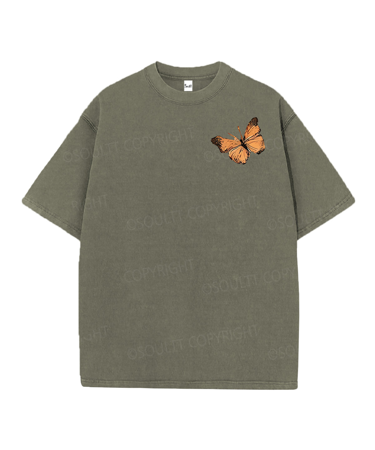 She Tends Her Garden Double Sided Unisex Christian Washed T-Shirt & Shorts