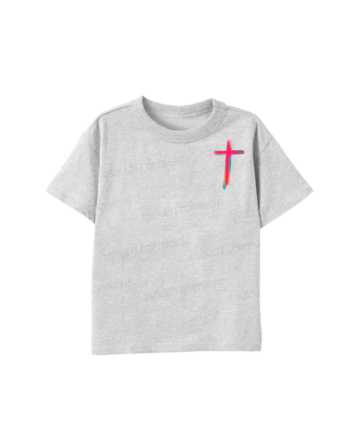 Kids Jesus The Way Double Sided Cotton Christian T-shirt