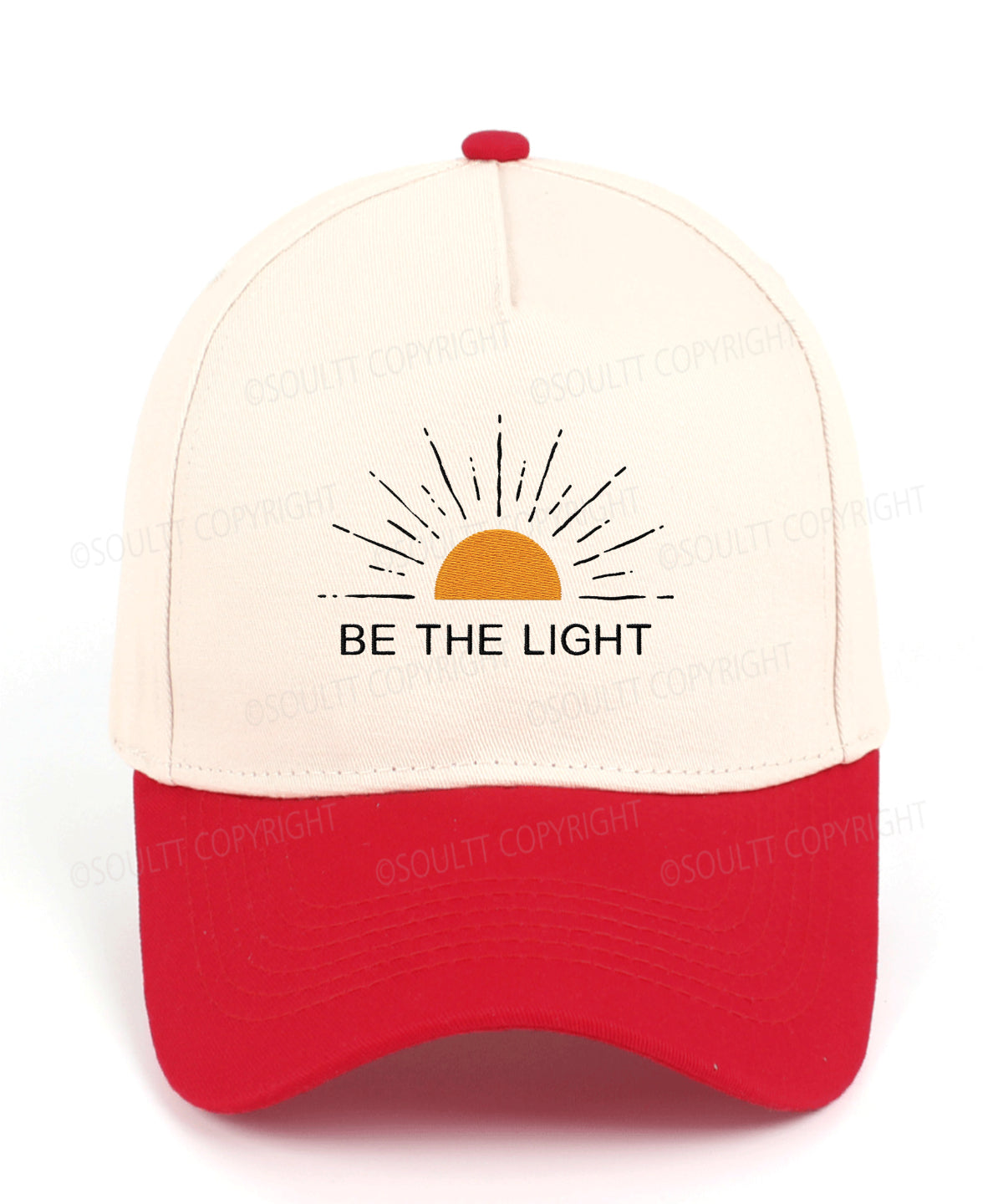 Be The Light Embroidered Christian Trucker Hat