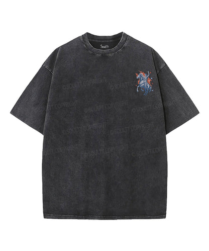 250 Years America Anniversary Double Sided Unisex Washed Christian T-shirt