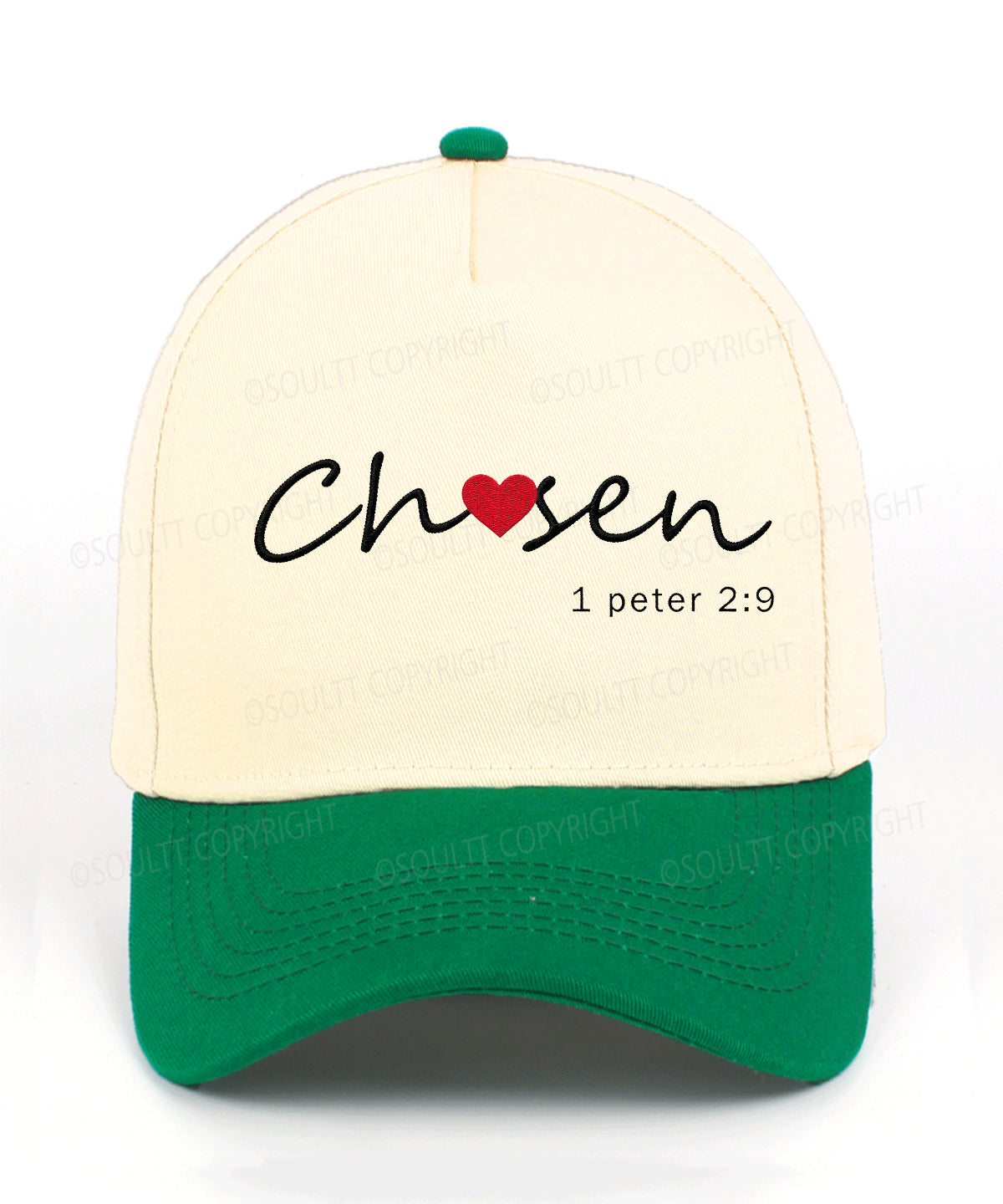 Chosen Embroidered Christian Trucker Hat