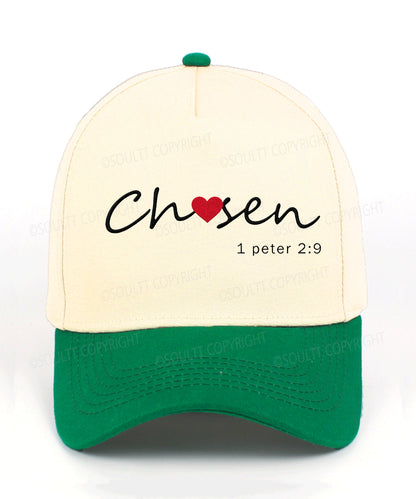 Chosen Embroidered Christian Trucker Hat