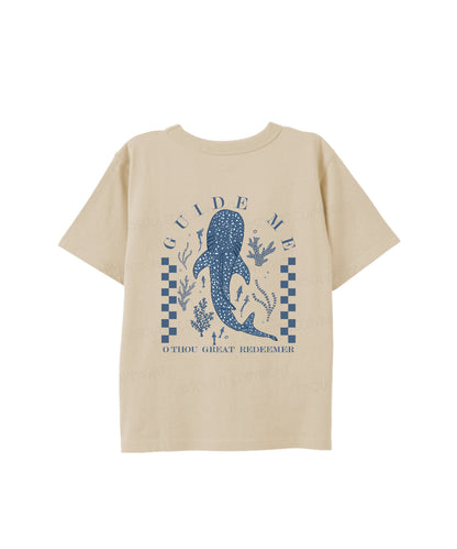 Kids Guide Me ,O Thou Great Redeemer Double Sided Cotton Christian T-shirt