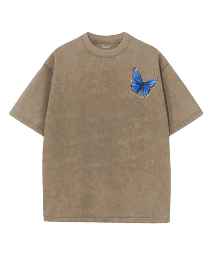 Christ Has Set Us Free Double Sided Unisex Washed Christian T-shirt