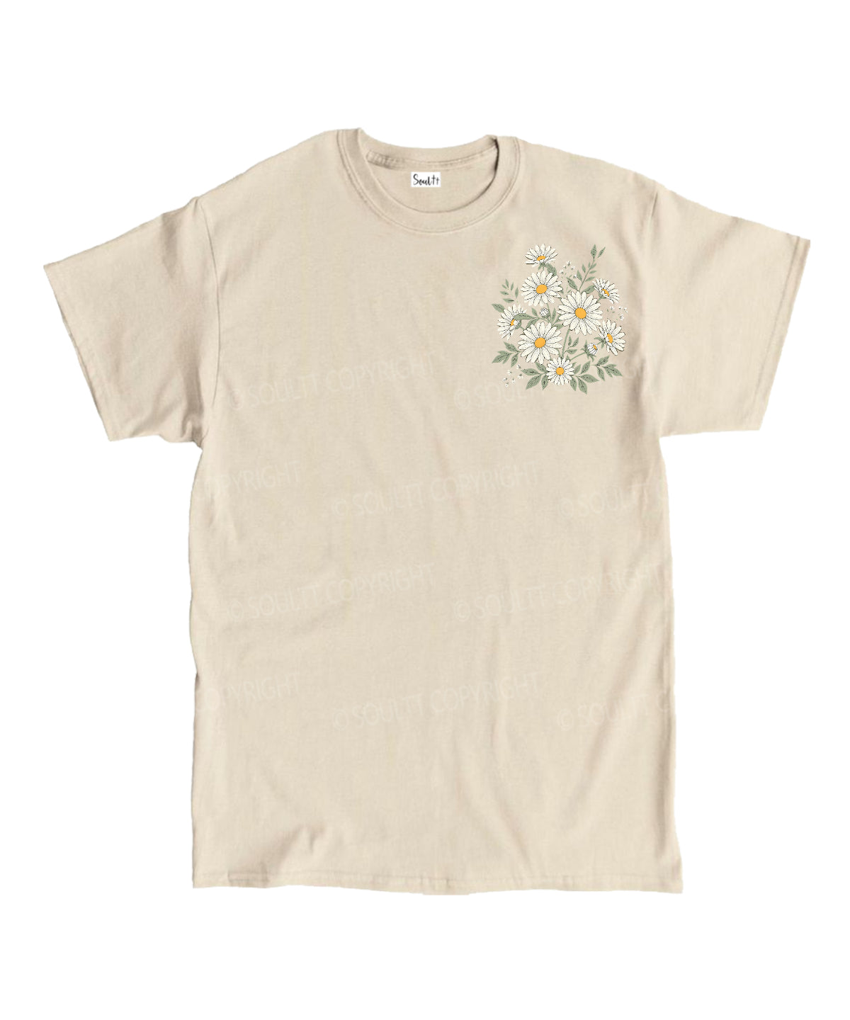 Rooted In Christ Double Sided Unisex Cotton Christian T-Shirt