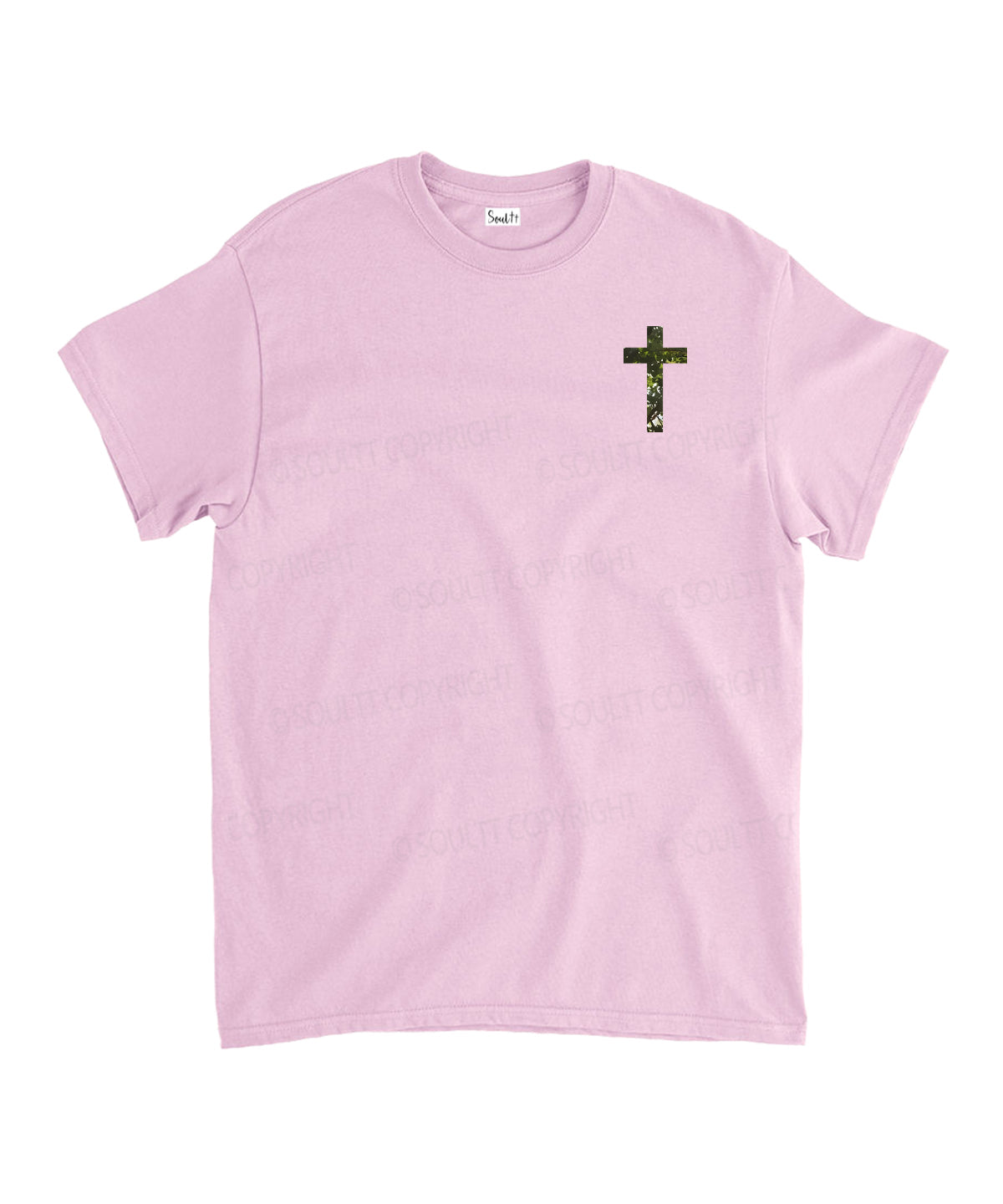 Rooted In Christ Double Sided Unisex Cotton Christian T-Shirt