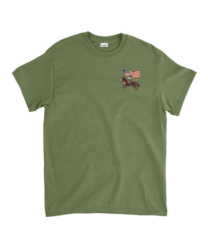 God Bless America Double Sided Unisex Cotton Christian T-Shirt