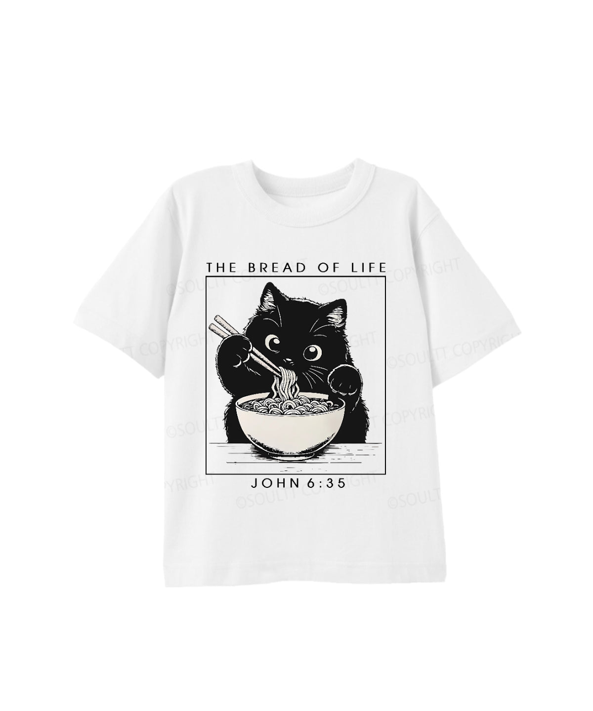 Kids The Bread Of Life Cotton Christian T-shirt