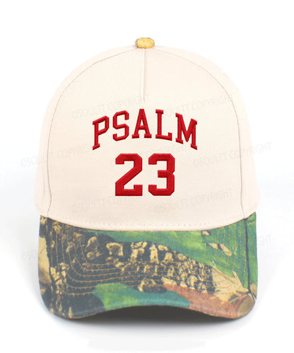 Psalm 23 Embroidered Christian Trucker Hat