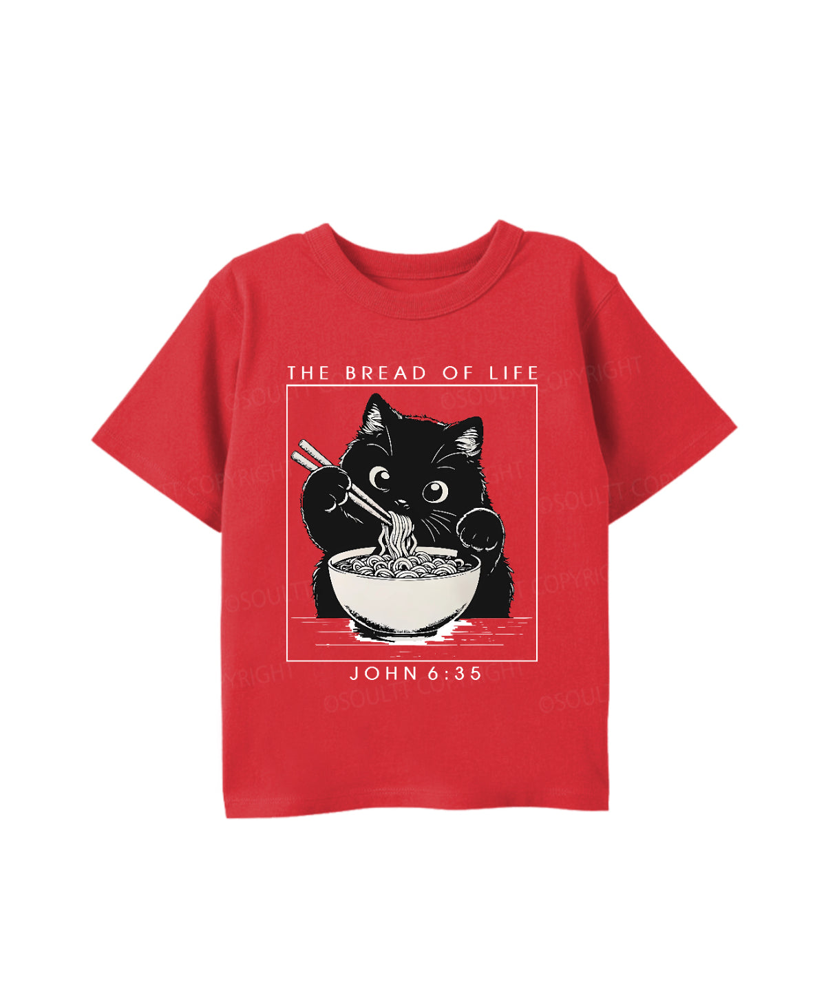 Kids The Bread Of Life Cotton Christian T-shirt