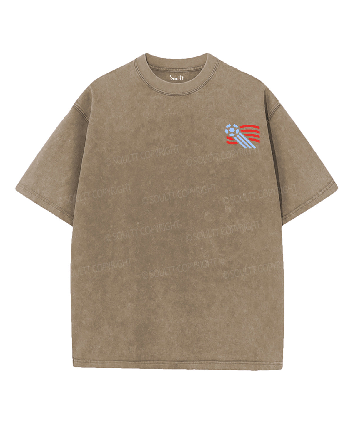 World Cup Double Sided Unisex Washed Christian T-shirt