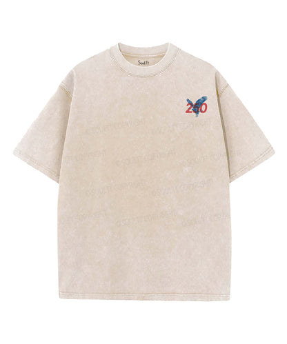250 Years America Anniversary Double Sided Unisex Washed Christian T-shirt