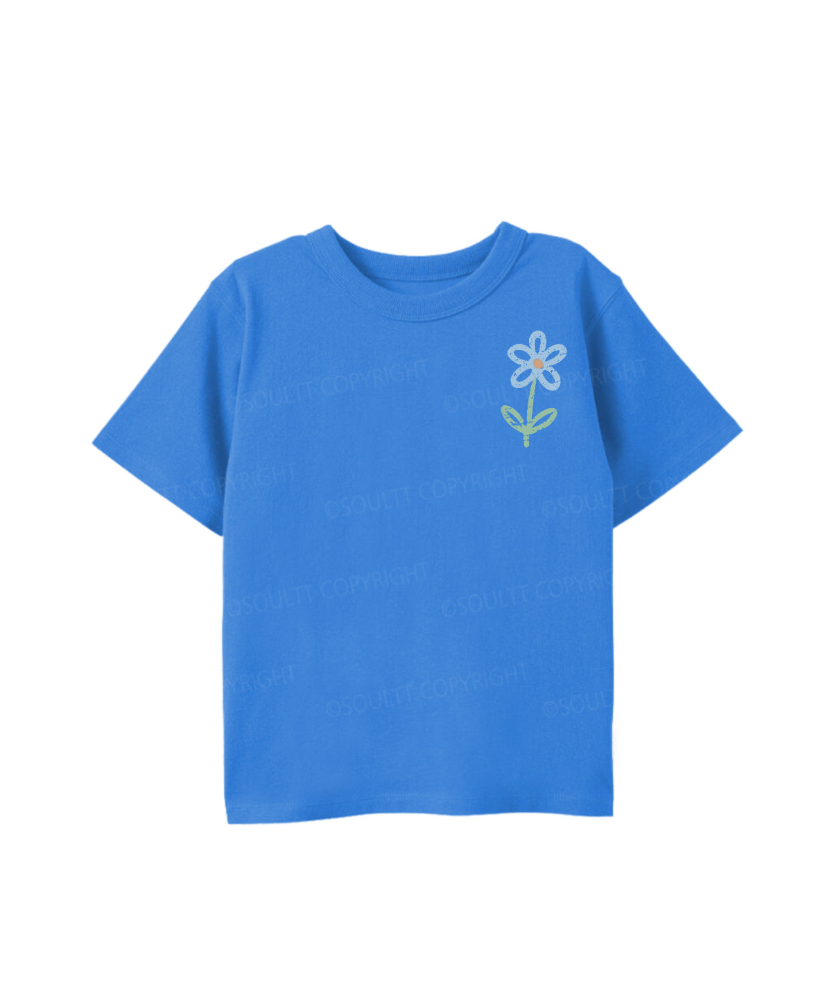 Kids Faith Over Fear Double Sided Cotton Christian T-shirt