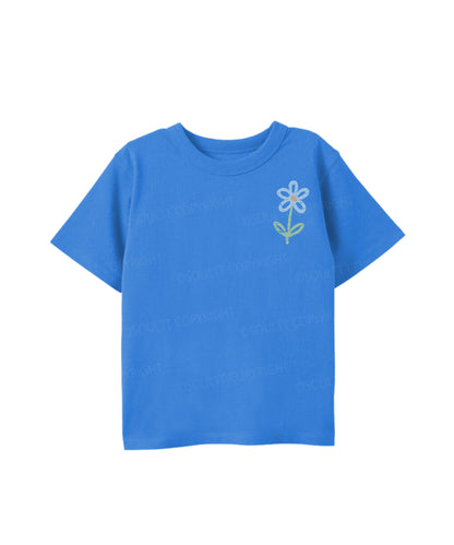 Kids Faith Over Fear Double Sided Cotton Christian T-shirt