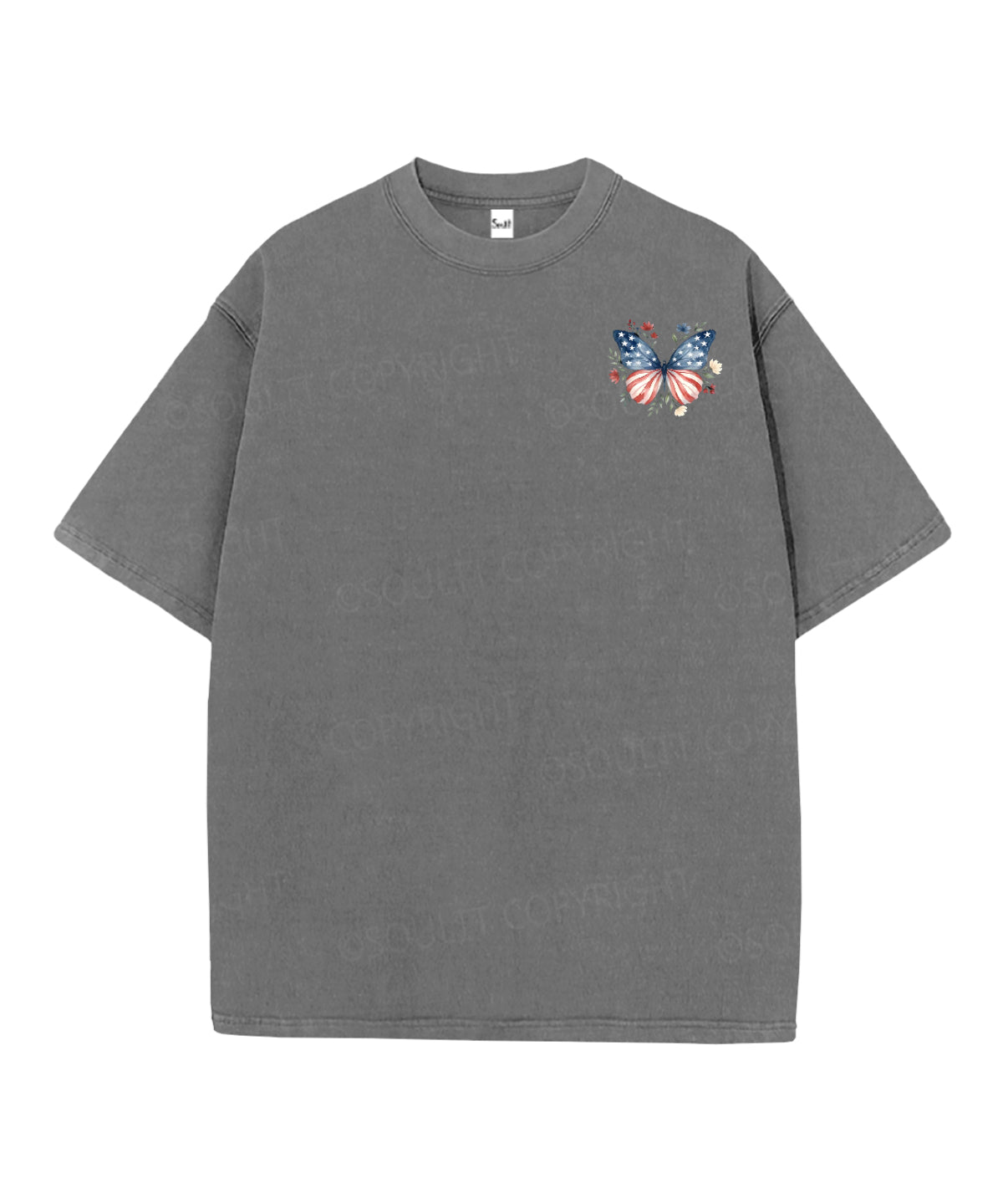 250 Years America Anniversary Double Sided Unisex Christian Washed T-Shirt & Shorts