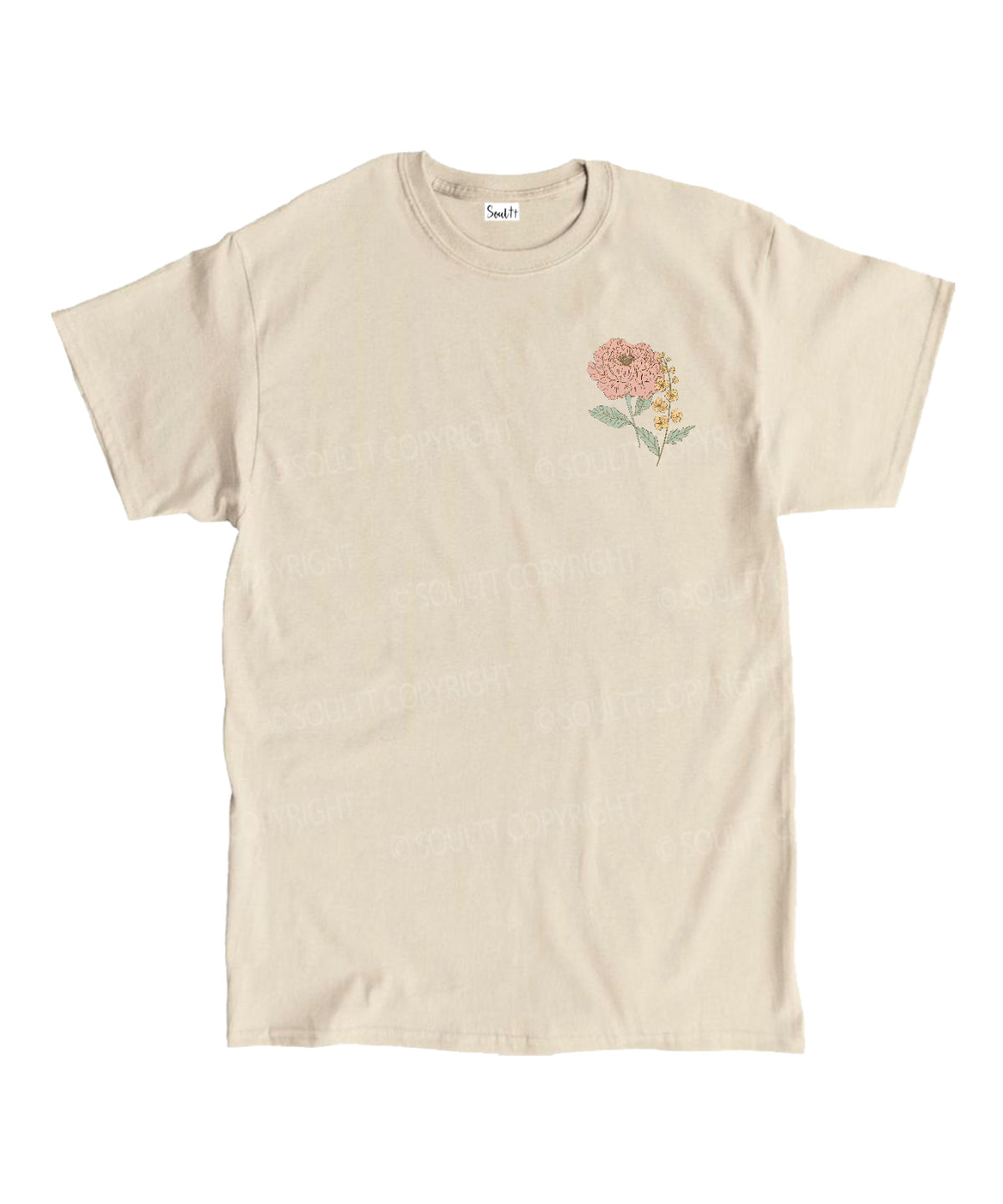Created By The Creator Double Sided Unisex Cotton Christian T-Shirt