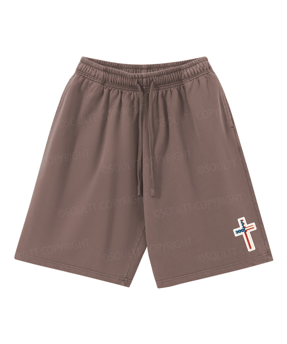 Hooked On Jesus Double Sided Unisex Christian Washed T-Shirt & Shorts