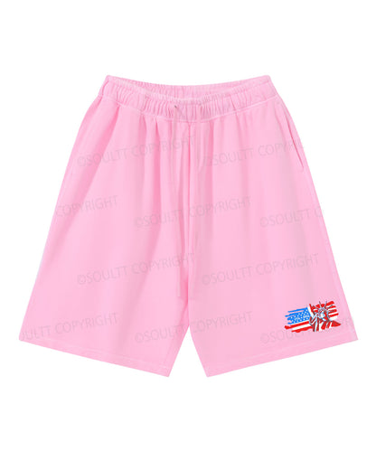 250 Years America Anniversary Double Sided Unisex Christian Washed T-Shirt & Shorts