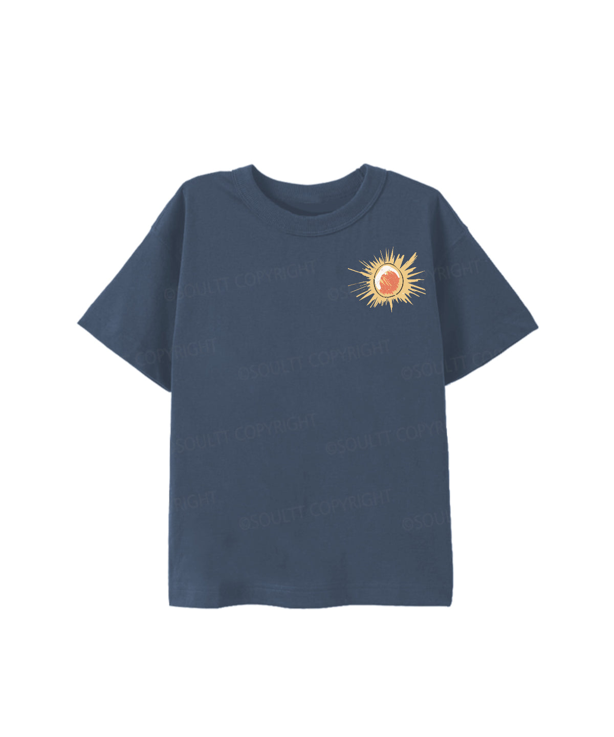Kids His Mercies Are New Double Sided Cotton Christian T-shirt
