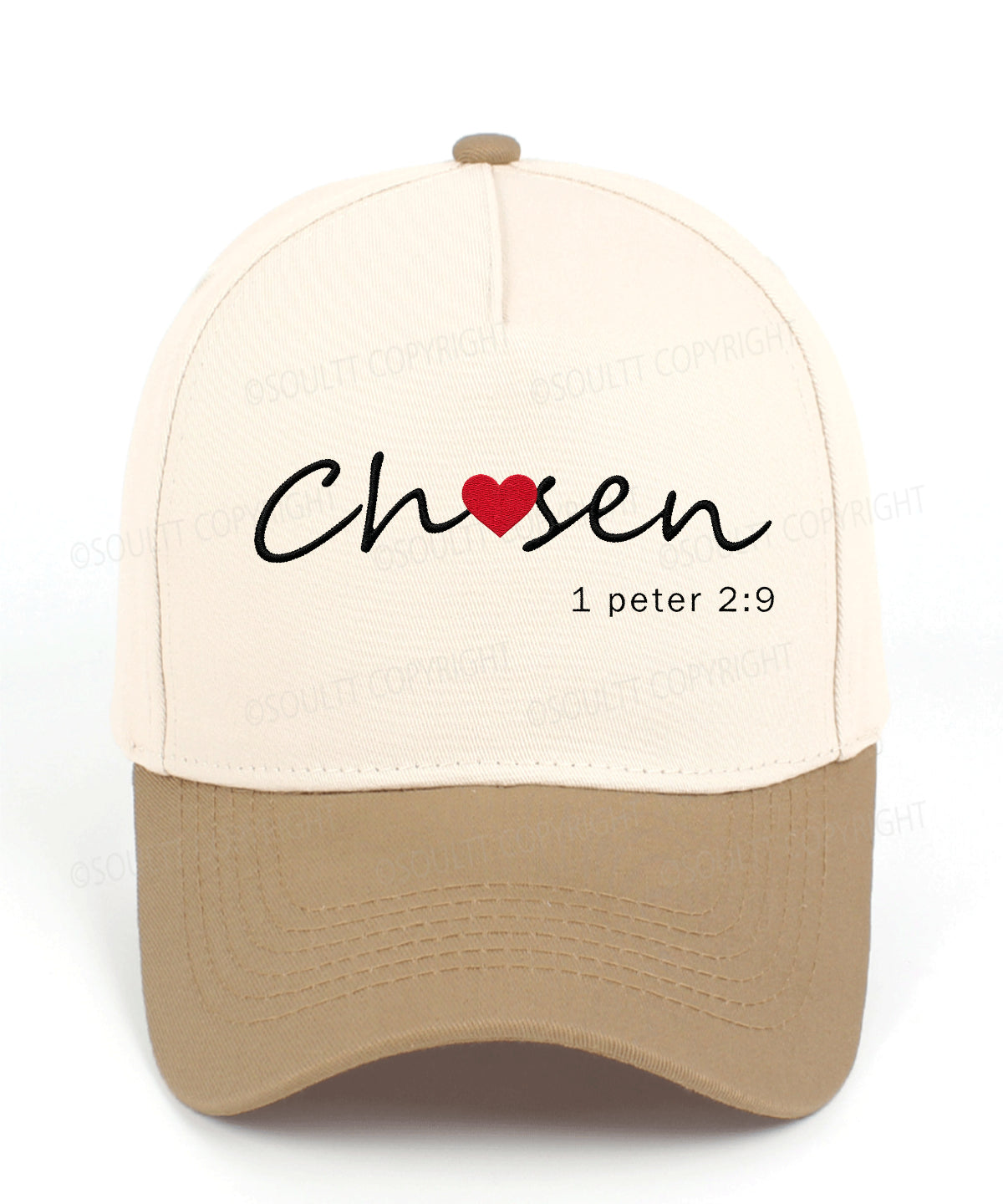 Chosen Embroidered Christian Trucker Hat