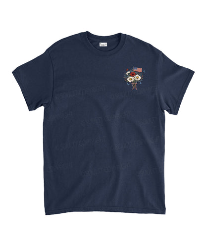 Faith Freedom Double Sided Unisex Cotton Christian T-Shirt