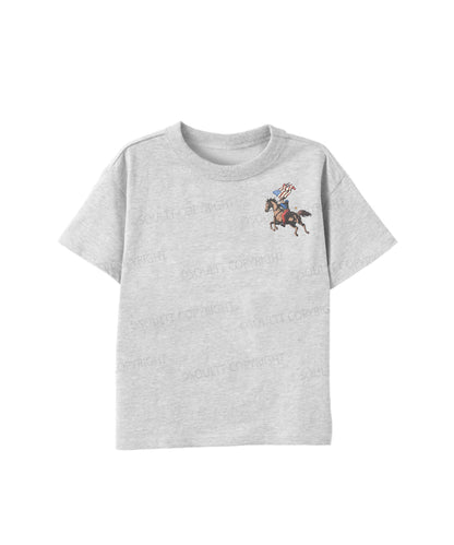 Kids 250 Years America Anniversary Double Sided Cotton Christian T-shirt