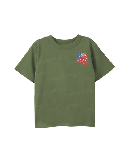 Kids Fruit Of The Spirit Double Sided Cotton Christian T-shirt