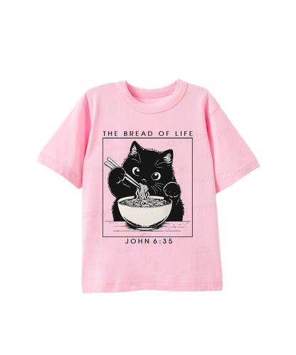 Kids The Bread Of Life Cotton Christian T-shirt