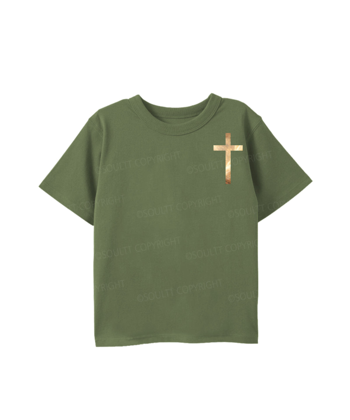 Kids If The Highest Place I Reach Is At Your Feet Double Sided Cotton Christian T-shirt