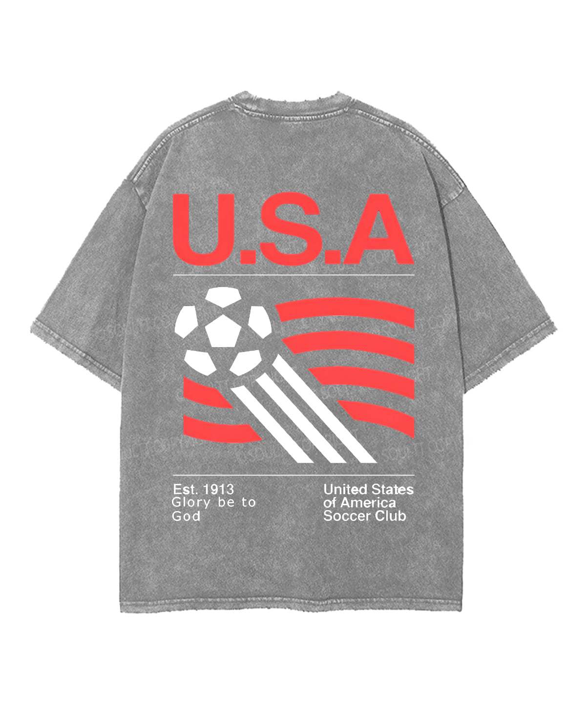World Cup Double Sided Unisex Washed Christian T-shirt