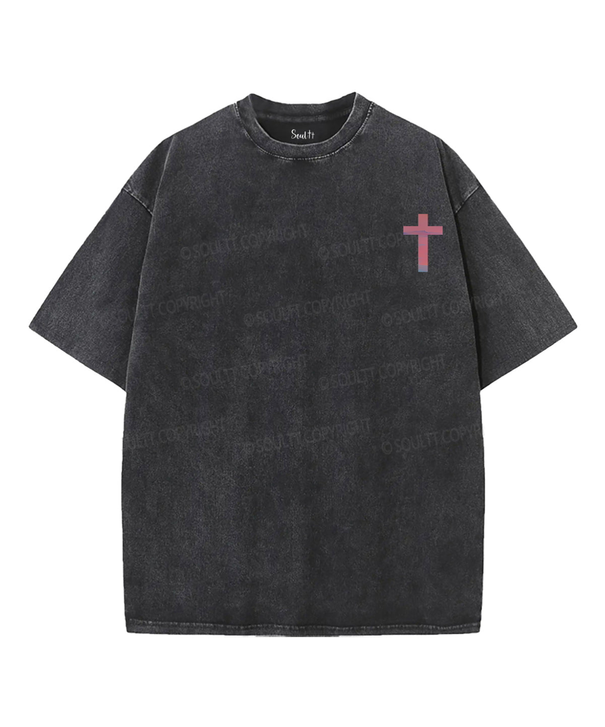 Fatherhood Is Kingdom Work Double Sided Unisex Washed Christian T-shirt