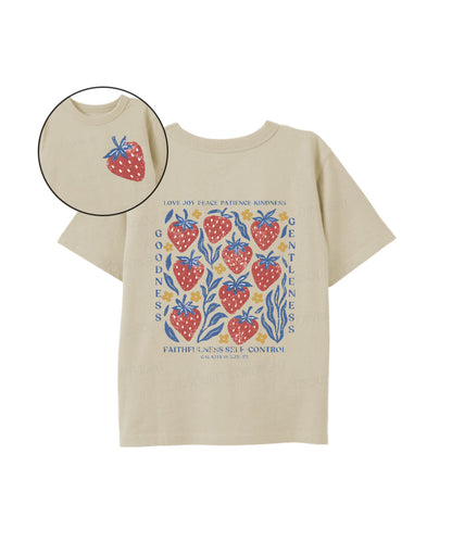 Kids Fruit Of The Spirit Double Sided Cotton Christian T-shirt