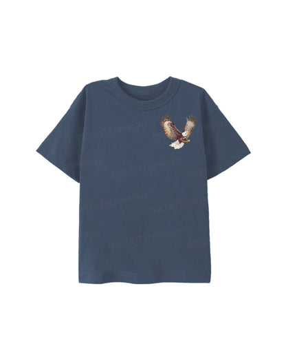 Kids 250 Years America Anniversary Double Sided Cotton Christian T-shirt