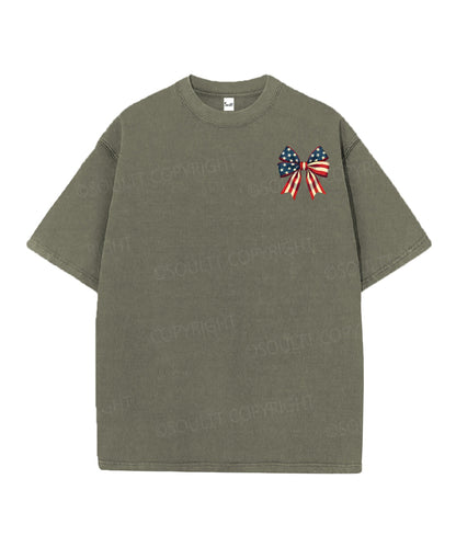 250 Years America Anniversary Double Sided Unisex Christian Washed T-Shirt & Shorts