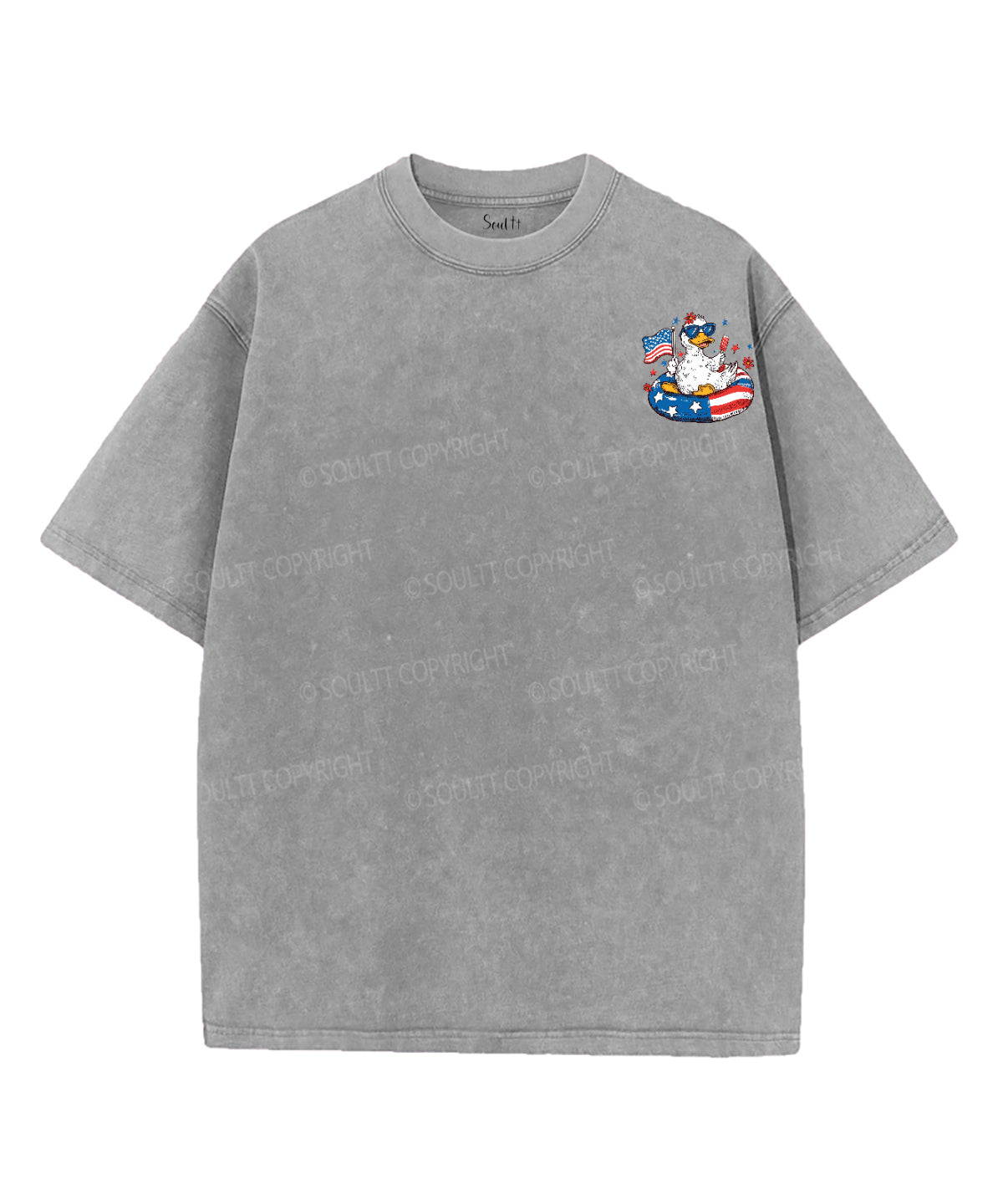 Be Still & Know Double Sided Unisex Washed Christian T-shirt
