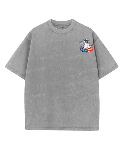 Be Still & Know Double Sided Unisex Washed Christian T-shirt